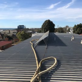 Specialised gutter cleaning equipment used by Geelong Spout Cleaning